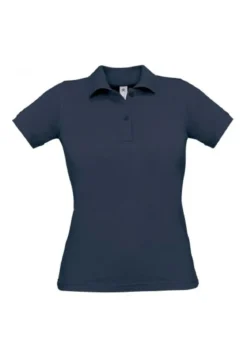 B&C Damen Poloshirt einfarbig aus Baumwolle