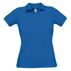 B&C Damen Poloshirt einfarbig aus Baumwolle