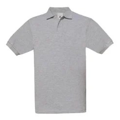 B&C Poloshirt einfarbig aus Baumwolle