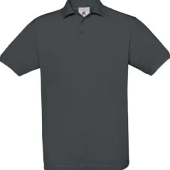 B&C Poloshirt einfarbig aus Baumwolle