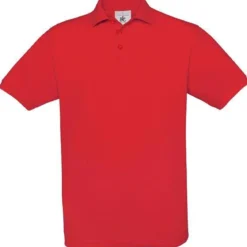 B&C Poloshirt einfarbig aus Baumwolle