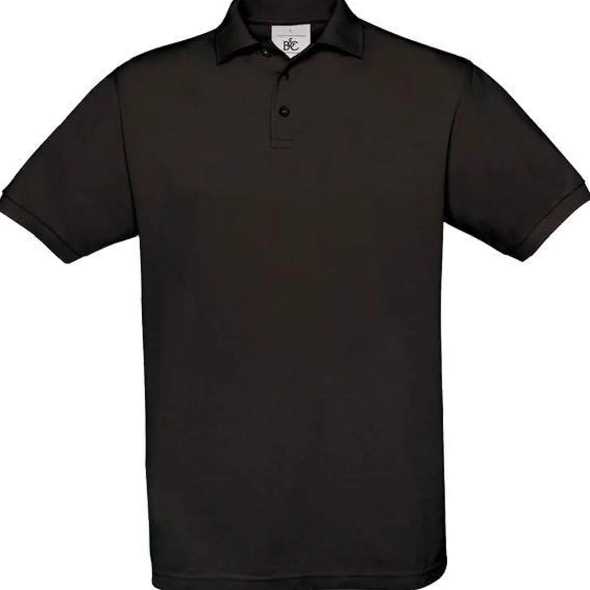 B&C Poloshirt einfarbig aus Baumwolle
