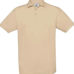 B&C Poloshirt einfarbig aus Baumwolle