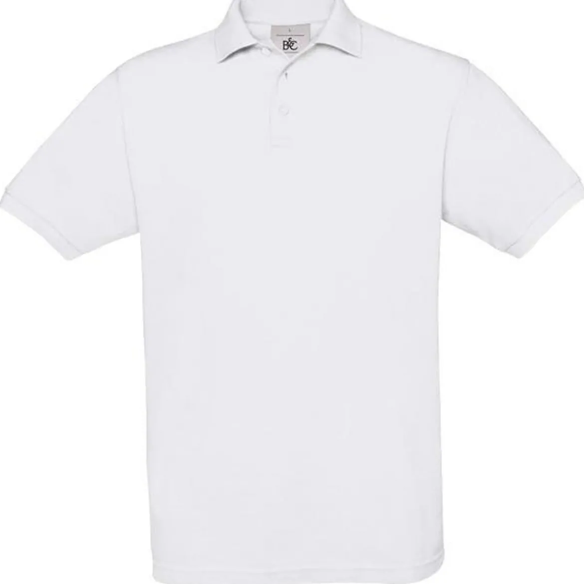 B&C Poloshirt einfarbig aus Baumwolle