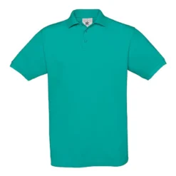 B&C Poloshirt einfarbig aus Baumwolle