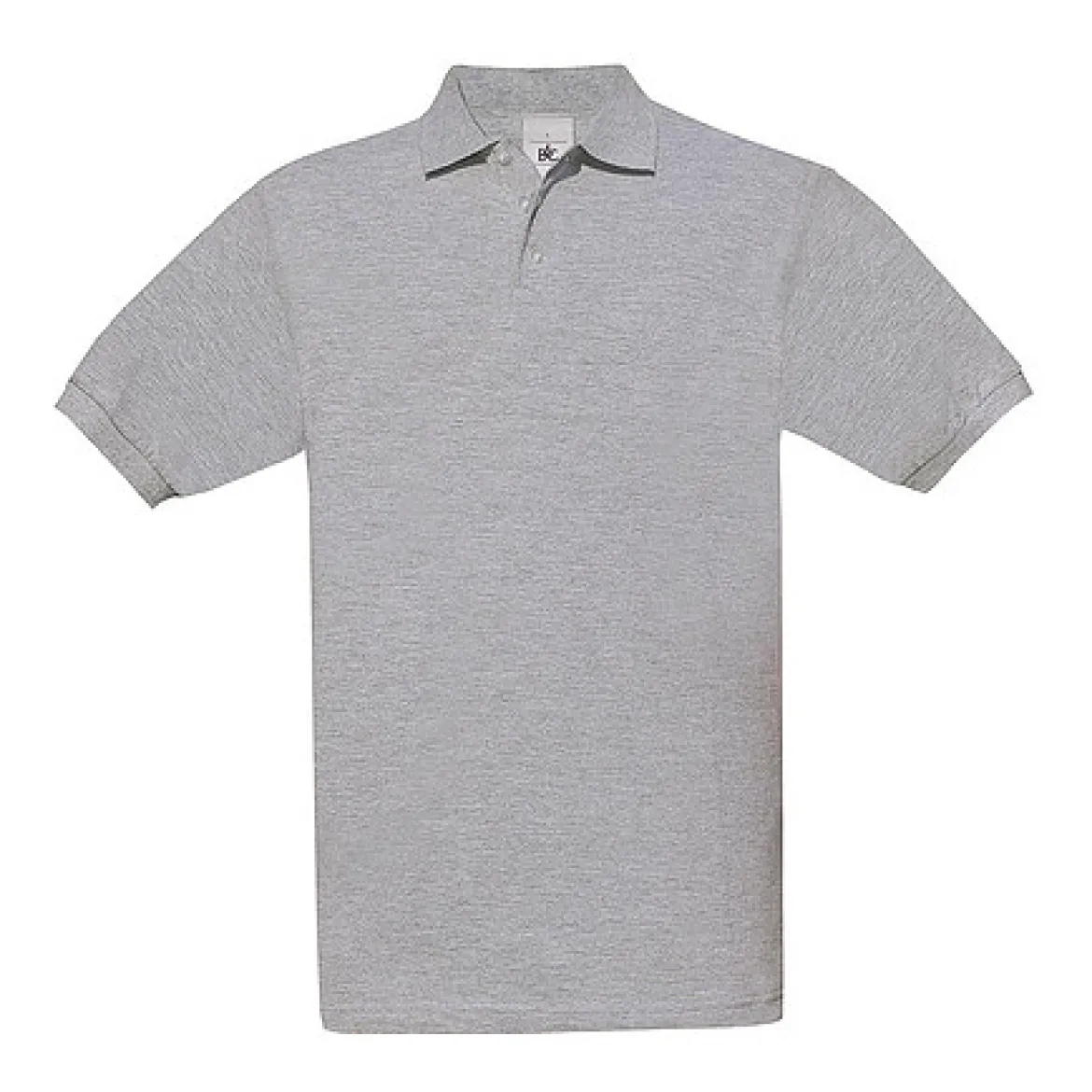 B&C Poloshirt einfarbig aus Baumwolle