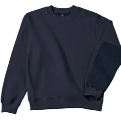 B&C Sweatshirt einfarbig mit Rundhalsausschnitt 449020