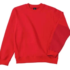 B&C Sweatshirt einfarbig mit Rundhalsausschnitt 449020