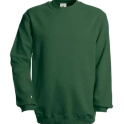 B&C Sweatshirt einfarbig mit Rundhalsausschnitt