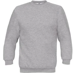 B&C Sweatshirt einfarbig mit Rundhalsausschnitt