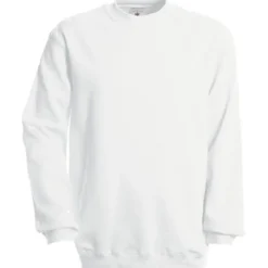 B&C Sweatshirt einfarbig mit Rundhalsausschnitt