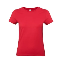 B&C T-Shirt Rundhalsausschnitt Damen einfarbig 190gr Baumwolle