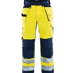 Blakläder belüftete Warnschutzhose