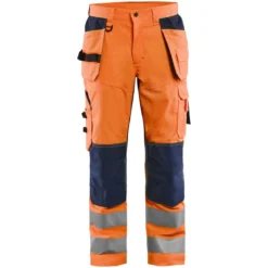Blakläder belüftete Warnschutzhose