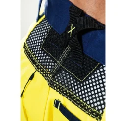 Blakläder belüftete Warnschutzhose