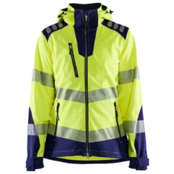 Blakläder Damen High Vis Softshell Jacke