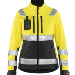 Blakläder Damen Warnschutzjacke Softshell