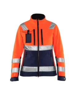 Blakläder Damen Warnschutzjacke Softshell