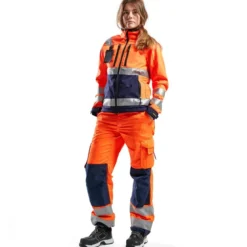 Blakläder Damen Warnschutzjacke Softshell