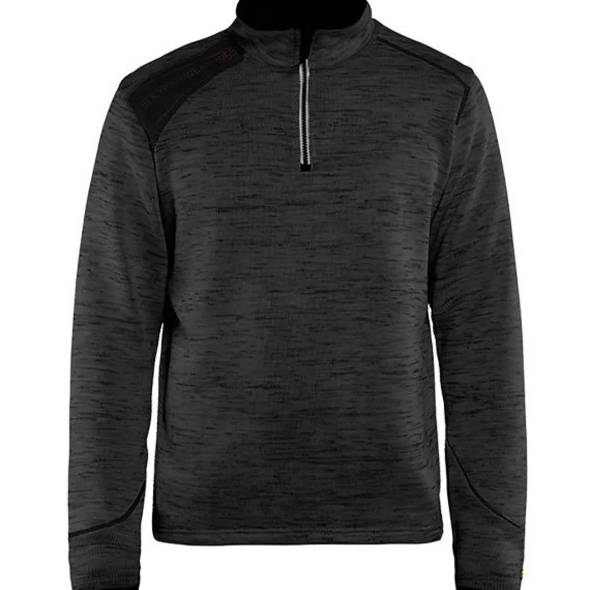 Blakläder gestrickter half-zip Pullover 4943
