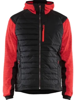 Blakläder Hybridjacke mit Strickfleece