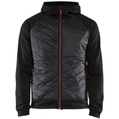 Blakläder Hybrid Sweatjacke mit Kapuze