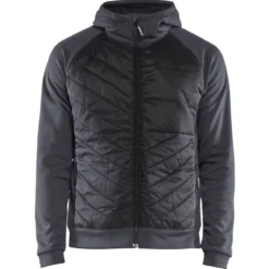 Blakläder Hybrid Sweatjacke mit Kapuze