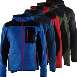 Blakläder Kapuzenjacke Strick Softshell