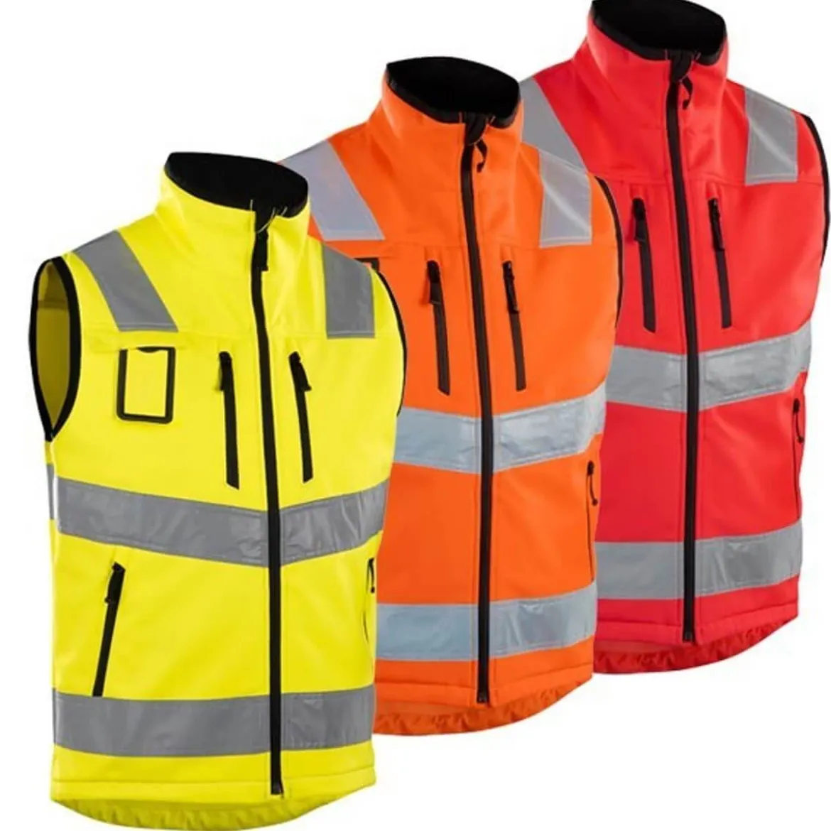 Blakläder Softshell Weste Warnschutz
