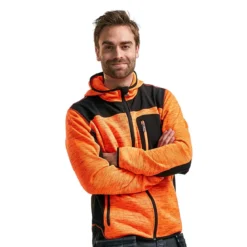 Blakläder Strickjacke mit Softshellverstärkungen