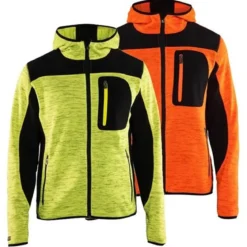 Blakläder Strickjacke mit Softshellverstärkungen