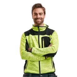 Blakläder Strickjacke mit Softshellverstärkungen