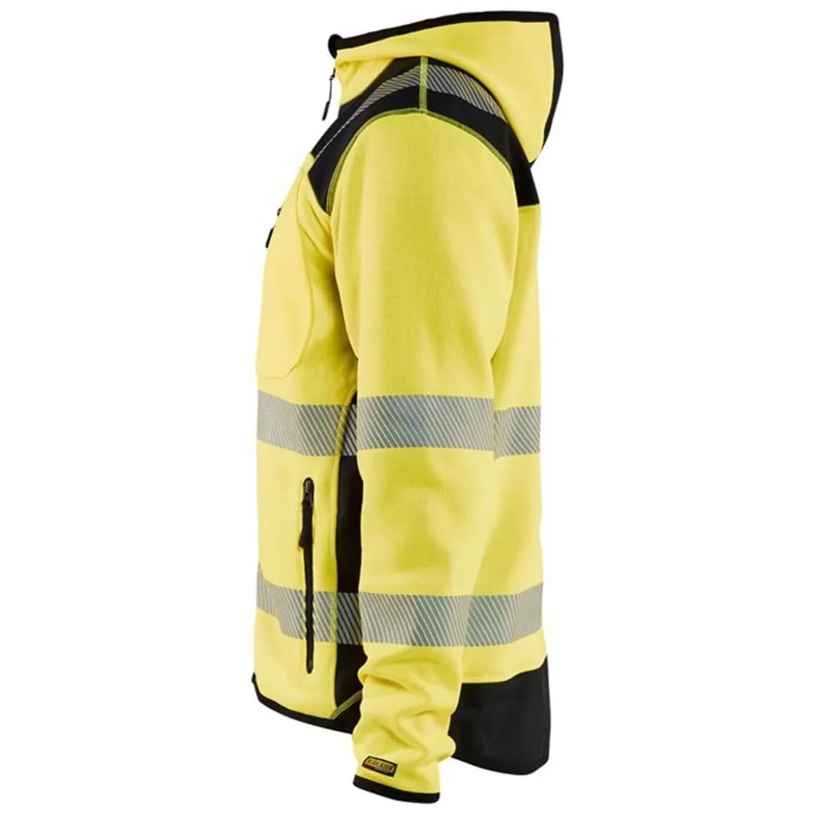 Blakläder Warnschutz Strickjacke mit Reflex Klasse 2