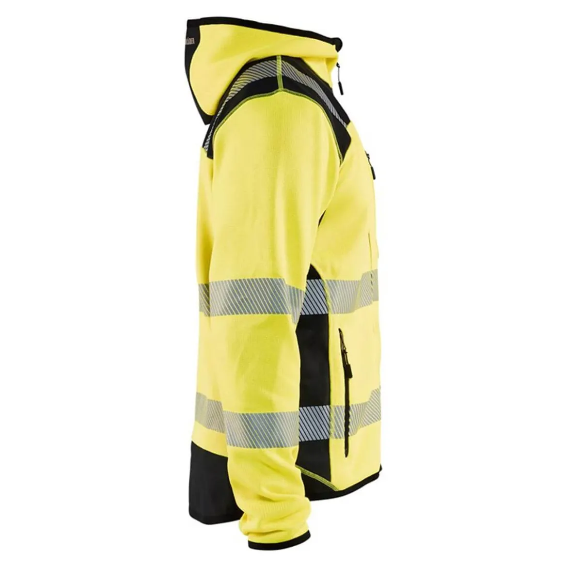 Blakläder Warnschutz Strickjacke mit Reflex Klasse 2