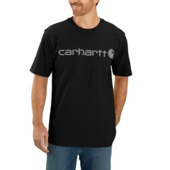 Carhartt Core Logo T-Shirt dicke Qualität