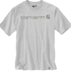 Carhartt Core Logo T-Shirt dicke Qualität