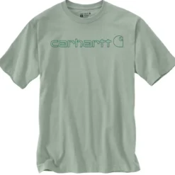 Carhartt Core Logo T-Shirt dicke Qualität