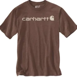 Carhartt Core Logo T-Shirt dicke Qualität