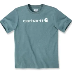 Carhartt Core Logo T-Shirt dicke Qualität