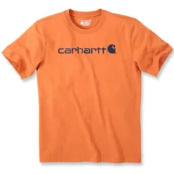 Carhartt Core Logo T-Shirt dicke Qualität