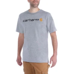 Carhartt Core Logo T-Shirt dicke Qualität