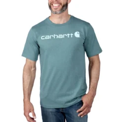 Carhartt Core Logo T-Shirt dicke Qualität