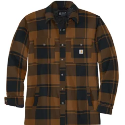 Carhartt Flannel Sherpa-Lined Shirt