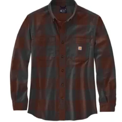 Carhartt Midweight Flannel L/S Plaid Shirt