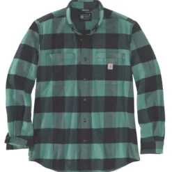 Carhartt Midweight Flannel L/S Plaid Shirt