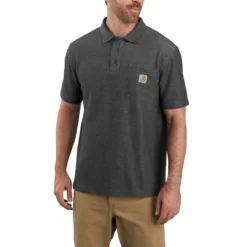 Carhartt Midweight S/S Pocket Polo T-Shirt