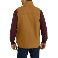 Carhartt Mock Neck Winterweste mit Webpelzfutter