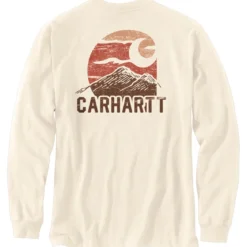 Carhartt Relaxed Fit Longsleeve mit Rückenlogo