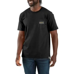 Carhartt T-Shirt mit Brusttasche und kleinem Logo