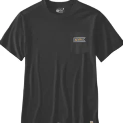 Carhartt T-Shirt mit Brusttasche und kleinem Logo